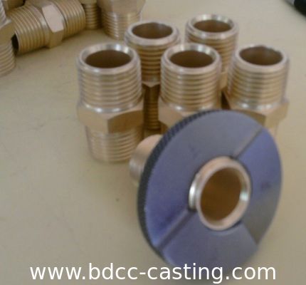 Messing-Fittingrohre, Messing-Fitting, Quetschfitting, Einzelregelventil, L-förmige Düse für Aromabrenner