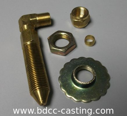 L-förmige Düse, Gasherd-Anschluss, Fitting, Rohrverbindung, Schlauchtüllen-Nippel, Schraubrohr-Fitting