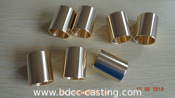 Messingring-Bearbeitungsteile, CNC-Bearbeitungsteil, Messingteile-Bearbeitung, METALLHÜLSE