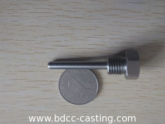 CNC-Bearbeitung Sensor Edelstahl Nippel, CNC-Bearbeitung, Edelstahl, Nippel, Rohrverbindung