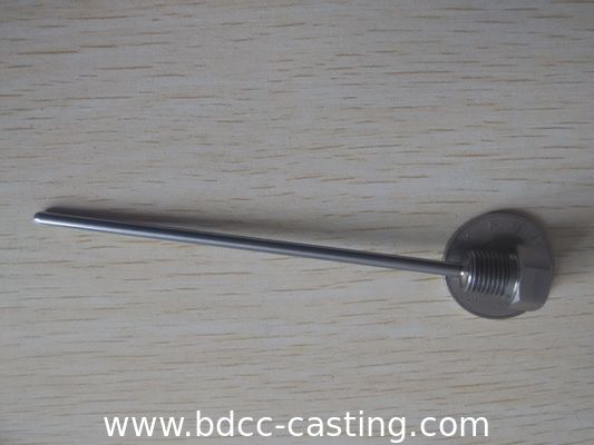 CNC-Bearbeitung Sensor Edelstahl Nippel, Rohrverschraubung, CNC-Bearbeitung, Edelstahl CNC