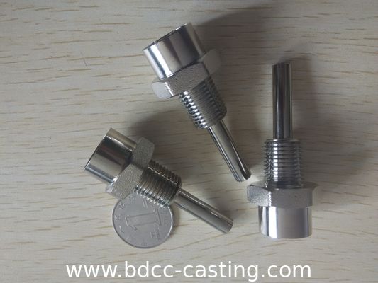 CNC machining Sensor stainless steel nipple，CNC machining; machining; Stainless steel CNC machining