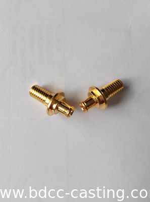 Kundenspezifische professionelle CNC-Bearbeitungsteile aus Messing, elektrischer Messingkontakt, hergestellt vom Hersteller in China