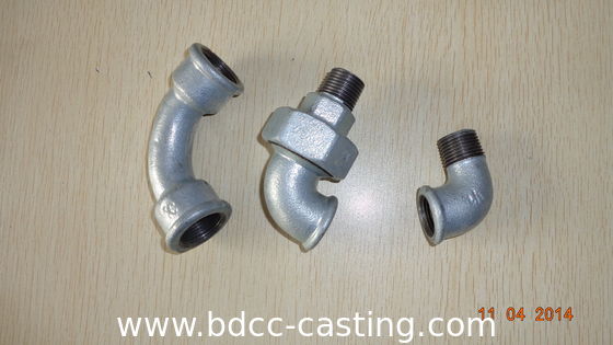 Kundenspezifische Formstücke aus Temperguss, hergestellt von einem professionellen Hersteller in China