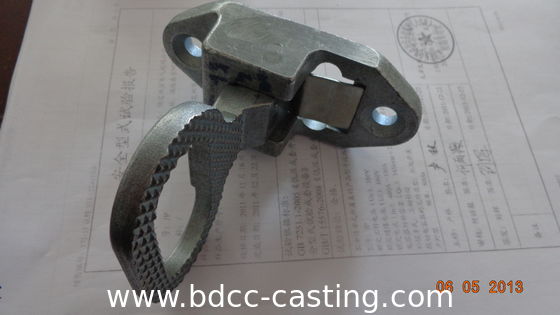 Kundenspezifische Feingussteile aus Kohlenstoffstahl mit allen Arten von Oberflächen, hergestellt von einem professionellen Hersteller in China