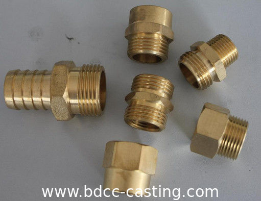 CNC-Bearbeitung von Messingfittings, hergestellt von einem professionellen Hersteller in China