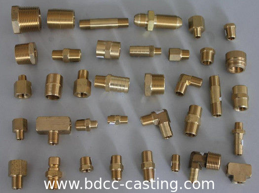 Kundenspezifische CNC-Messingrohrfittings, hergestellt in China von einem professionellen Hersteller