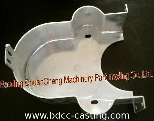 Prägen, Gehäuse für Manometer, Metallstanzteile aus Edelstahl mit allen Arten von Oberflächen, Stanzteile