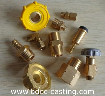 Gussteile anpassen, Präzisions-CNC-Bearbeitung von Drehteilen, oberflächenbeschichtet, Gussräder aus Kupferlegierung