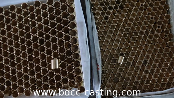 Messingring-Bearbeitungsteile, CNC-Bearbeitungsteil, Messingteile-Bearbeitung, METALLHÜLSE