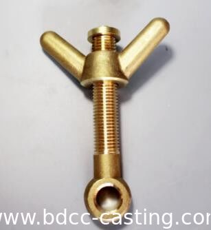 Messing-Augenschrauben, kundenspezifische CNC-Messing-Verbindungsprodukte, hergestellt in China von einem professionellen Hersteller