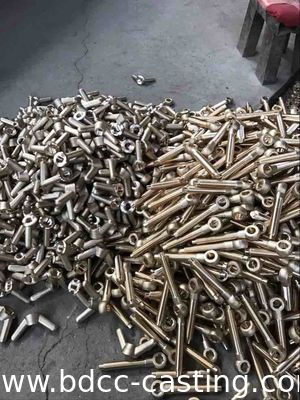 Messing-Augenschrauben, kundenspezifische CNC-Messing-Verbindungsprodukte, hergestellt in China von einem professionellen Hersteller