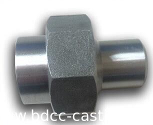 Union Hammer Typ, Geschmiedete Hochdruck-Kohlenstoffstahl-Rohrverbindungsstücke, Kundenspezifische Rohrverbindungsstücke