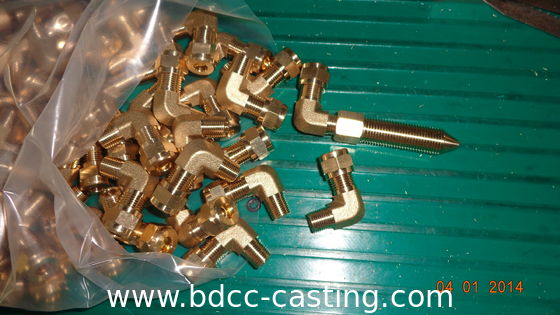 Verarbeitung kundenspezifischer mechanischer Teile aller Art, CNC-Bearbeitung, Messingfitting, hergestellt in China, professioneller Hersteller