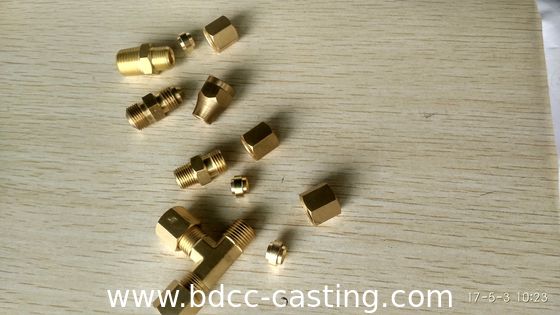 Kundenspezifische CNC-KOMPRESSIONSVERSCHLUSS-SERIE, T-STÜCK, WINKEL, KUPPLUNG, Adapter, hergestellt vom professionellen Hersteller in China