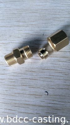 Kundenspezifische CNC-KOMPRESSIONSVERSCHLUSS-SERIE, T-STÜCK, WINKEL, KUPPLUNG, Adapter, hergestellt vom professionellen Hersteller in China