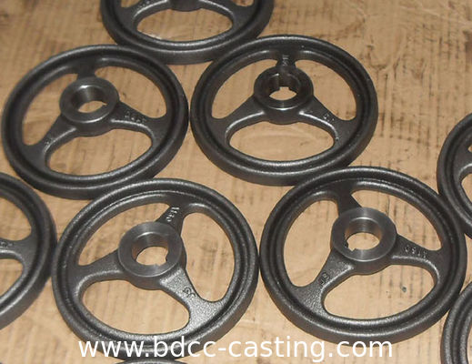 Cast iron handwheel, wheel hub, Customized sand casting parts,made in China professional manufacturer
