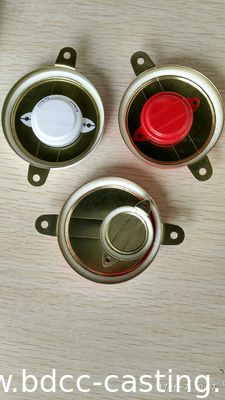 Kundenspezifische Diebstahlschutzabdeckung für Tanks, Gewindeabdeckung, Tankflansch; Farbdruck kann nach Kundenwunsch angepasst werden.