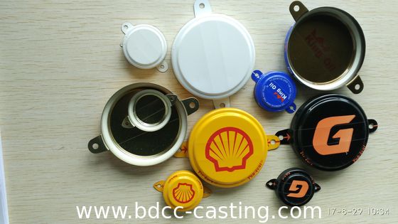 Spezialverschluss für Laschen, Tri-Sure, Gewindeabdeckung, Tankflansch; Farbdruck kann nach Kundenwunsch angepasst werden