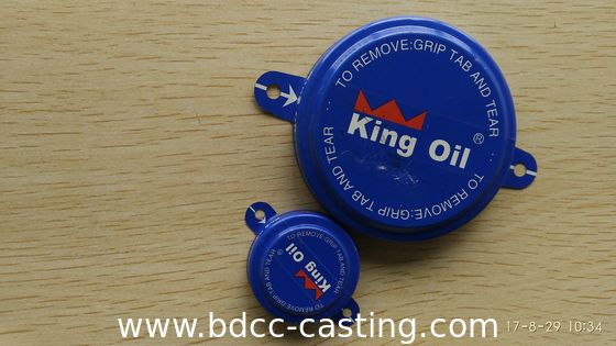 Spezialverschluss für Laschen, Tri-Sure, Gewindeabdeckung, Tankflansch; Farbdruck kann nach Kundenwunsch angepasst werden