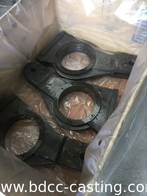 70 kg Knochenlager, kundenspezifische Guss-Eisen-Teile mit allen Arten von Oberflächen, hergestellt von einem professionellen Hersteller in China