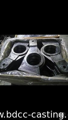 70 kg Knochenlager, kundenspezifische Guss-Eisen-Teile mit allen Arten von Oberflächen, hergestellt von einem professionellen Hersteller in China