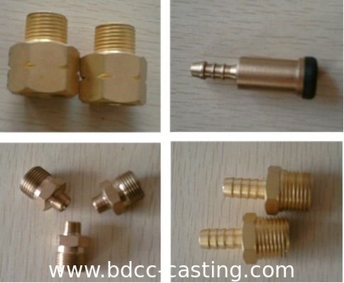 Verarbeitung kundenspezifischer mechanischer Teile aller Art, CNC-Bearbeitung, Messingfitting, hergestellt in China, professioneller Hersteller