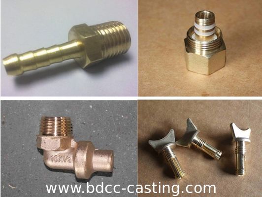 Verarbeitung kundenspezifischer Rohrverbindungen aller Art, CNC-Bearbeitung, Messingfittings, hergestellt in China vom professionellen Hersteller