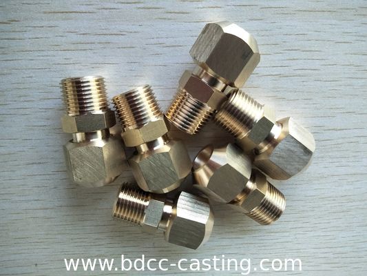 Verarbeitung kundenspezifischer Rohrverbindungen aller Art, Adapter, CNC-Bearbeitung, Messingfittings, hergestellt in China von einem professionellen Hersteller