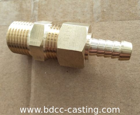 Verarbeitung von kundenspezifischen Rohrverbindungen aller Art, Adaptern, CNC-Bearbeitung, Messingfittings, Messingmuttern und -schrauben. Gewindefittings aus Messing