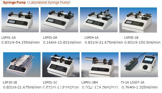 Spritzenpumpe, Labor-Schlauchpumpe, Industrie-Schlauchpumpe, Dosier- und Abfüll-Schlauchpumpensystem