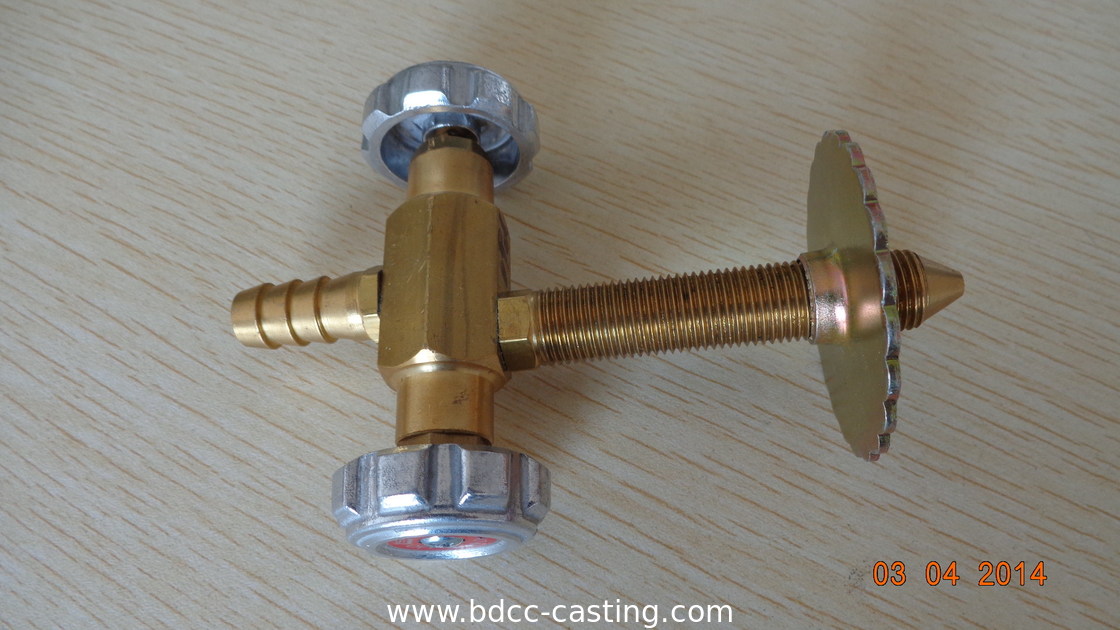 Kundenspezifisches Messing-Regulierventil mit allen Arten von Oberflächen, hergestellt von einem professionellen Hersteller in China