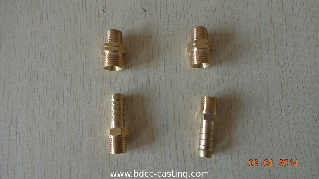 Kundenspezifische Messing-Schlauchanschlüsse mit allen Arten von Oberflächen, hergestellt vom professionellen Hersteller in China