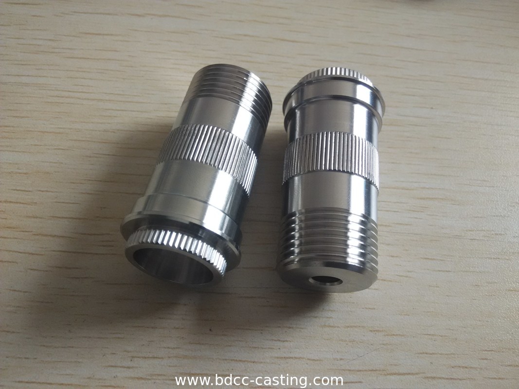 Bier-Ventilanschluss aus Edelstahl, Kundenspezifische CNC-Präzisionsteile mit allen Arten von Oberflächen