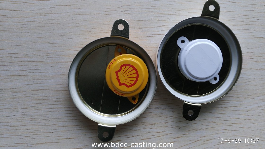 Spezialverschluss für Laschen, Tri-Sure, Gewindeabdeckung, Tankflansch; Farbdruck kann nach Kundenwunsch angepasst werden