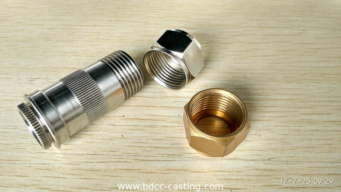 Edelstahl-Bierhahnanschluss, Manometer, Gehäuse für Manometer, Edelstahlfittings, Flansche, Messing