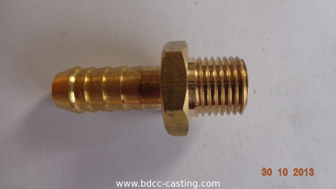 Verarbeitung kundenspezifischer Rohrverbindungen aller Art, CNC-Bearbeitung, Messingfittings, hergestellt in China vom professionellen Hersteller