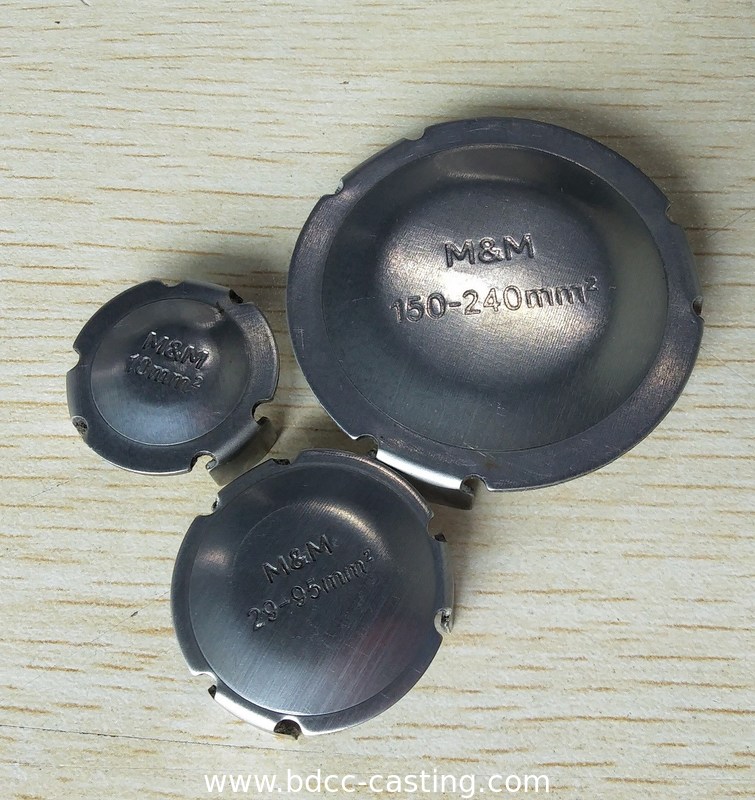 Tiefziehen, Gehäuse für Manometer, Stanzteile aus Edelstahl mit allen Arten von Oberflächen, Stanzteile