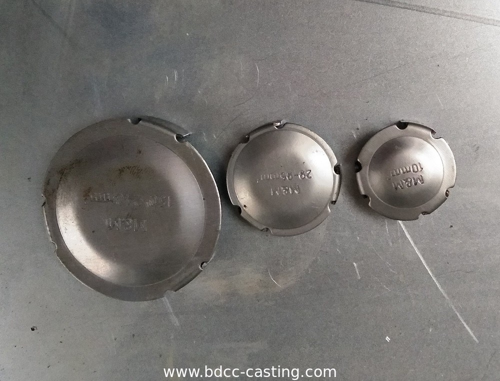 Tiefziehen, Gehäuse für Manometer, Stanzteile aus Edelstahl mit allen Arten von Oberflächen, Stanzteile