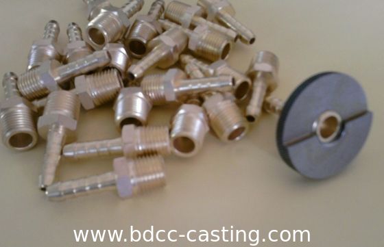 Messingrohrfittings, beste Qualität und verschiedene Standards. Regleradapter, L-förmige Düse für Aromabrenner,